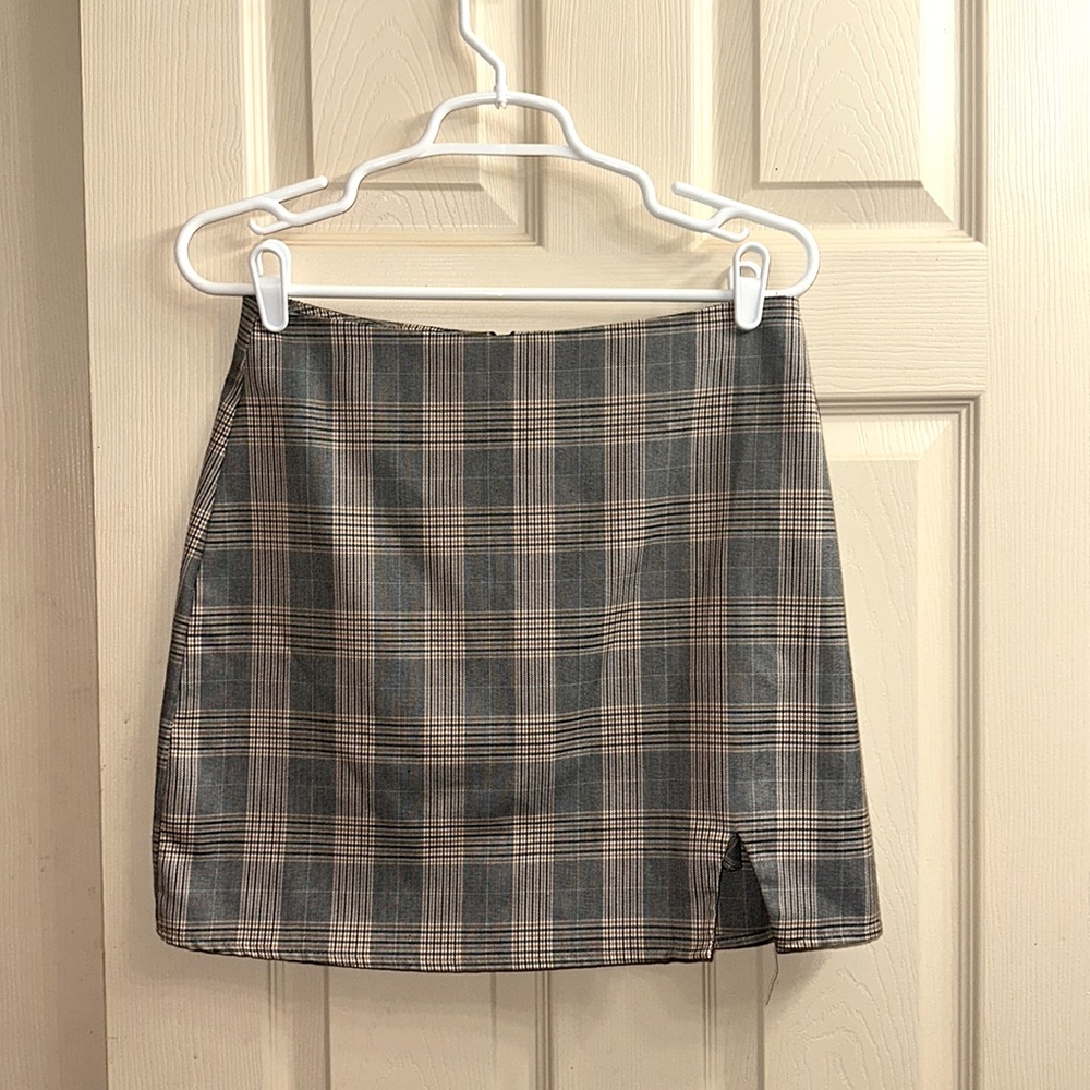 Plaid Skirt